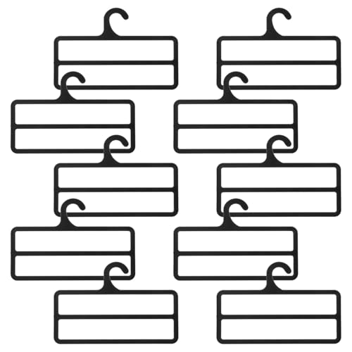 SOPOTUTU 10 Stück Teiliges Schalaufhängeset aus Robustem Kunststoff mit Drehbaren Haken zur Vielseitigen Aufbewahrung von Schals Krawatten Gürteln und Accessoires Platzsparend für SOPOTUTU 10 Stück Teiliges Schalaufhängeset aus Robustem Kunststoff mit Drehbaren Haken zur Vielseitigen Aufbewahrung von Schals Krawatten Gürteln und Accessoires Platzsparend für von SOPOTUTU