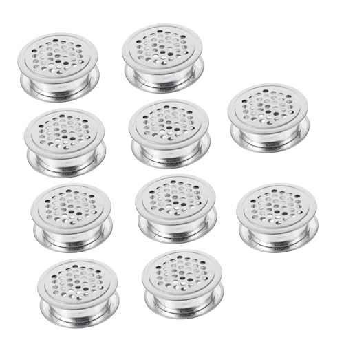 SOPOTUTU 10 Stück Teiliges Set Edelstahl Lüftungsgitter mit Honigwaben Design Rundes Belüftungsloch für Möbel und Schränke Hitzebeständige Ventilationsabdeckung für Innen und Außenbereich SOPOTUTU 10 Stück Teiliges Set Edelstahl Lüftungsgitter mit Honigwaben Design Rundes Belüftungsloch für Möbel und Schränke Hitzebeständige Ventilationsabdeckung für Innen und Außenbereich von SOPOTUTU
