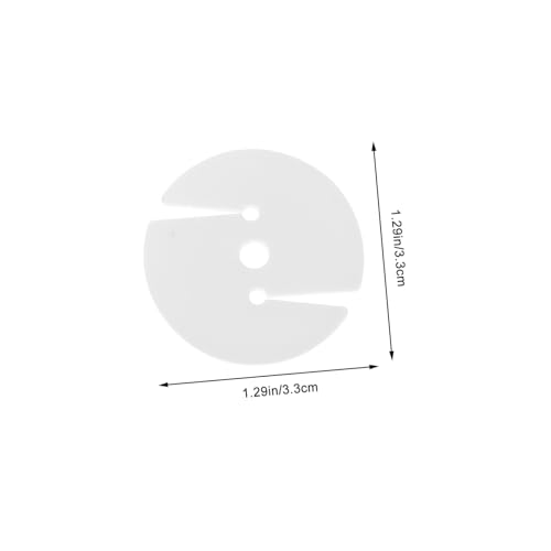 SOPOTUTU 100 Stück Sofaknöpfe Rund Zugschnalle Möbel Zubehör Sofa Positionierungsklammer Stabile Kunststoffverarbeitung Einfache Montage Langlebig SOPOTUTU 100 Stück Sofaknöpfe Rund Zugschnalle Möbel Zubehör Sofa Positionierungsklammer Stabile Kunststoffverarbeitung Einfache Montage Langlebig von SOPOTUTU