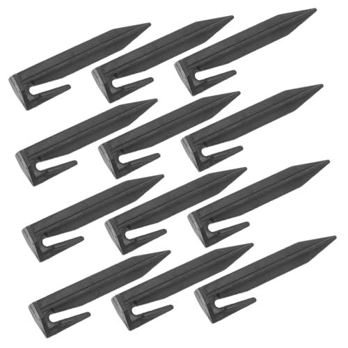 SOPOTUTU 100 Stück Teiliges Camping Zeltheringe Robuste und Leichte Erdnägel aus Hochwertigem Material Sturmsichere Bodenanker für Zelte Pavillons und Outdoor Ausrüstung für Harte und von SOPOTUTU