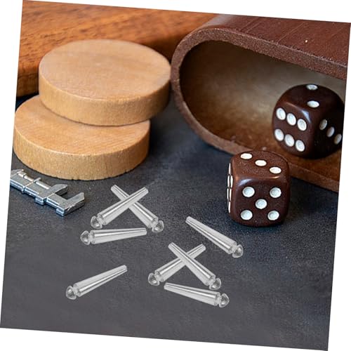 SOPOTUTU 100 Stück Teiliges Metall Cribbage Pegs Stabile Langlebige Spielmarkierer für Cribbage Board Lange Silberne Ersatz Stecknadeln für Karten und Brettspielzubehör SOPOTUTU 100 Stück Teiliges Metall Cribbage Pegs Stabile Langlebige Spielmarkierer für Cribbage Board Lange Silberne Ersatz Stecknadeln für Karten und Brettspielzubehör von SOPOTUTU