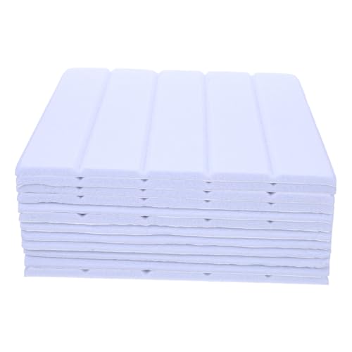 SOPOTUTU 12 Stück Selbstklebende Akustikpaneele Weiß Vertikal Gestreifte Schalldämmplatten aus Langlebigem Polyethylen für Wand und Decke Effektive Schallabsorption für Büro Studio SOPOTUTU 12 Stück Selbstklebende Akustikpaneele Weiß Vertikal Gestreifte Schalldämmplatten aus Langlebigem Polyethylen für Wand und Decke Effektive Schallabsorption für Büro Studio von SOPOTUTU