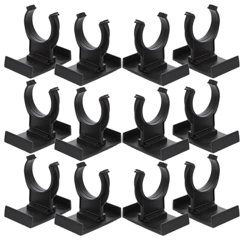 SOPOTUTU 12 Stück Teiliges Verstellbare Sockelclips aus Schwarzem Pp kunststoff Möbelzubehör für Küchen Schranksockel Höhenverstellbare Plinth Clips Installieren Bodenschonend für von SOPOTUTU