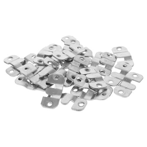 SOPOTUTU 16 Paare Edelstahl Spiegelhalter Clips Schwere Ineinandergreifende Bildaufhänger Stabile Wandhalterung für Bilderrahmen Spiegel Dekorative Aufhängung Einfache Installation SOPOTUTU 16 Paare Edelstahl Spiegelhalter Clips Schwere Ineinandergreifende Bildaufhänger Stabile Wandhalterung für Bilderrahmen Spiegel Dekorative Aufhängung Einfache Installation von SOPOTUTU