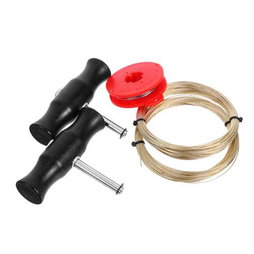 SOPOTUTU 1Satz Windschutzscheiben Abbau Werkzeug Professionelles Auto Fenster Demontage Kit mit Griff und Schneidedraht für Reparaturarbeiten an Autos und Lkw Tragbar und Kompakt SOPOTUTU 1Satz Windschutzscheiben Abbau Werkzeug Professionelles Auto Fenster Demontage Kit mit Griff und Schneidedraht für Reparaturarbeiten an Autos und Lkw Tragbar und Kompakt von SOPOTUTU