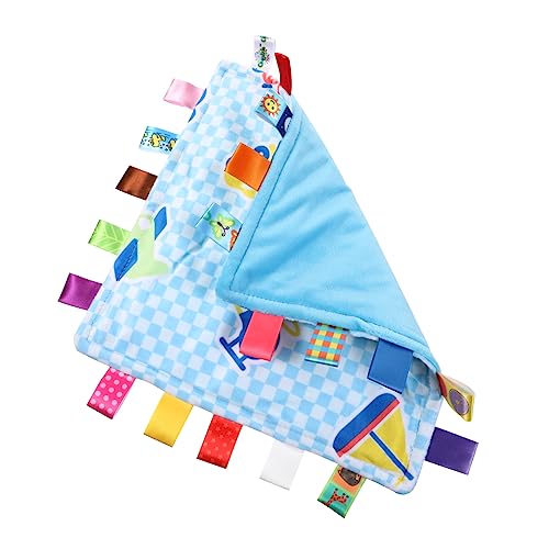 SOPOTUTU 1Stück Sicherheitsdecke mit Bunten Tags Beruhigendes Handtuch für Junge Mädchen Weiche Taggy Decke Sensorischen Entwicklung SOPOTUTU 1Stück Sicherheitsdecke mit Bunten Tags Beruhigendes Handtuch für Junge Mädchen Weiche Taggy Decke Sensorischen Entwicklung von SOPOTUTU