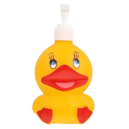 SOPOTUTU 1stück Cartoon Ente Reise Pumpflasche Handseife Duschgel Und Lotion Spender Tragbare Wiederverwendbare Flasche Aus Für Badezimmer Und Unterwegs Gelb SOPOTUTU 1stück Cartoon Ente Reise Pumpflasche Handseife Duschgel Und Lotion Spender Tragbare Wiederverwendbare Flasche Aus Für Badezimmer Und Unterwegs Gelb von SOPOTUTU