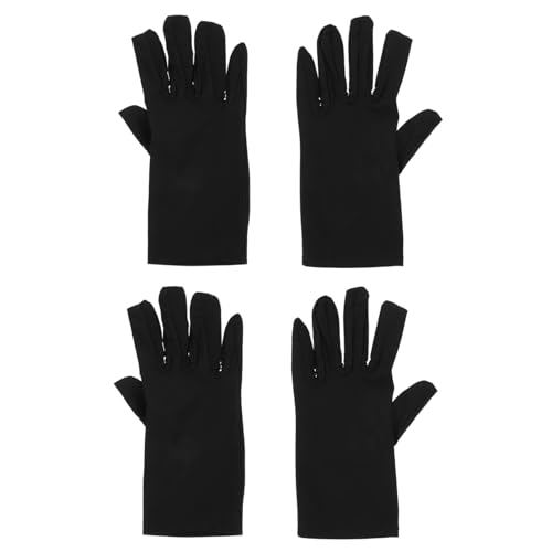 SOPOTUTU 2 Paar Schwarze Dehnbare Polyurethan Handschuhe Waschbar Atmungsaktiv und Langlebig Multifunktional für Schmuckinspektion Gastronomie Kostüme und Handwerk SOPOTUTU 2 Paar Schwarze Dehnbare Polyurethan Handschuhe Waschbar Atmungsaktiv und Langlebig Multifunktional für Schmuckinspektion Gastronomie Kostüme und Handwerk von SOPOTUTU