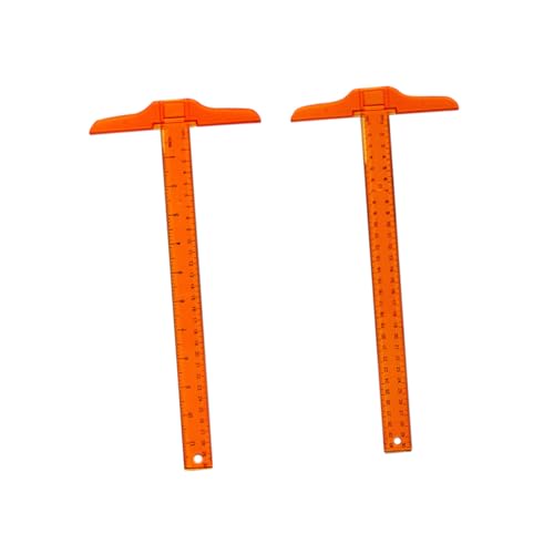 SOPOTUTU 2 STÜCK Teiliges T form Lineal aus Kunststoff Doppelseitige Maßskala Doppelter Präzises Zeichenwerkzeug für Technik Architektur Kunst und Layoutarbeiten Orange SOPOTUTU 2 STÜCK Teiliges T form Lineal aus Kunststoff Doppelseitige Maßskala Doppelter Präzises Zeichenwerkzeug für Technik Architektur Kunst und Layoutarbeiten Orange von SOPOTUTU