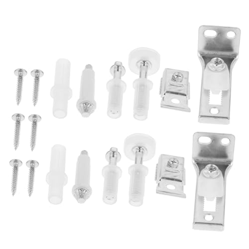 SOPOTUTU 2 Sätze Bifold Türbeschlag Teilig aus Robustem mit Schwenkhalterungen und Führungslaufrädern Einfach zu Montieren für Reibungslosen Lauf und Effiziente Türreparatur von SOPOTUTU