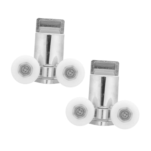 SOPOTUTU 2 Sätze Doppelrollen für Duschkabinen aus Metall Geräuscharme Robuste Laufrollen für Duschtüren Sanftes Gleiten Einfache Montage Geeignet für Glas duschtüren Badezimmer SOPOTUTU 2 Sätze Doppelrollen für Duschkabinen aus Metall Geräuscharme Robuste Laufrollen für Duschtüren Sanftes Gleiten Einfache Montage Geeignet für Glas duschtüren Badezimmer von SOPOTUTU