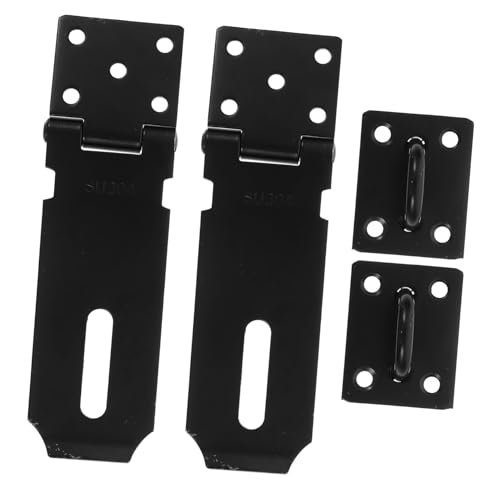 SOPOTUTU 2 Sätze Edelstahl Türschloss Riegel Verdickter Hasp Latch für Schranktür Zimmertür Teiliges Rostfrei Langlebig Einfache Montage Geeignet für Außentore SOPOTUTU 2 Sätze Edelstahl Türschloss Riegel Verdickter Hasp Latch für Schranktür Zimmertür Teiliges Rostfrei Langlebig Einfache Montage Geeignet für Außentore von SOPOTUTU