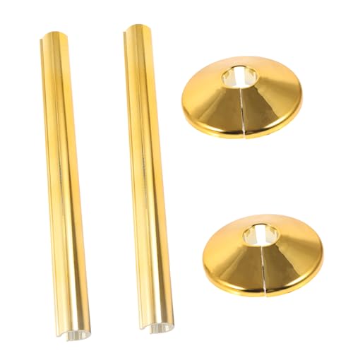 SOPOTUTU 2 Sätze Goldfarbene Heizkörperrohr Abdeckungen aus Langlebigem PVC Rostfrei Einfache Montage Dekorative Escutcheon Ersatzplatten für Rohre Elegante Heizungsrohrhülsen für Wohn und SOPOTUTU 2 Sätze Goldfarbene Heizkörperrohr Abdeckungen aus Langlebigem PVC Rostfrei Einfache Montage Dekorative Escutcheon Ersatzplatten für Rohre Elegante Heizungsrohrhülsen für Wohn und von SOPOTUTU