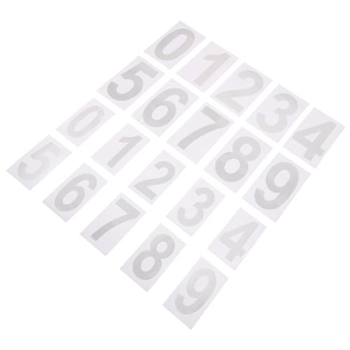 SOPOTUTU 2 Sätze Reflektierende Hausnummern Aufkleber Weiß Selbstklebend Groß und Wetterfest UV Beständig für Briefkasten Außenbereich Langlebig und Leicht Anzubringen SOPOTUTU 2 Sätze Reflektierende Hausnummern Aufkleber Weiß Selbstklebend Groß und Wetterfest UV Beständig für Briefkasten Außenbereich Langlebig und Leicht Anzubringen von SOPOTUTU