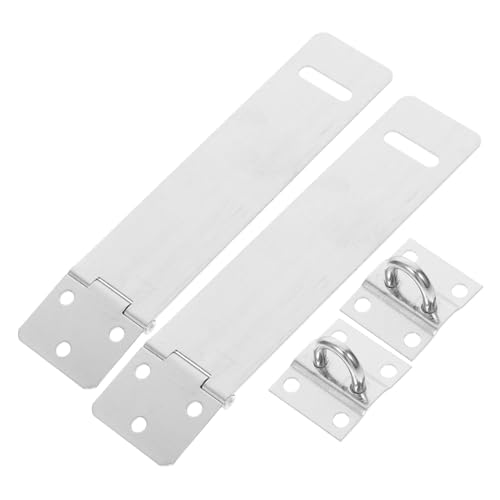 SOPOTUTU 2 Sätze Schwere Edelstahl sicherheits haspe Langlebiger Riegelschloss für Holz Gartentüren Rostfrei Kompakt Schnelle Verriegelung Vielseitig Einsetzbar Wetterfest Klassisches SOPOTUTU 2 Sätze Schwere Edelstahl sicherheits haspe Langlebiger Riegelschloss für Holz Gartentüren Rostfrei Kompakt Schnelle Verriegelung Vielseitig Einsetzbar Wetterfest Klassisches von SOPOTUTU