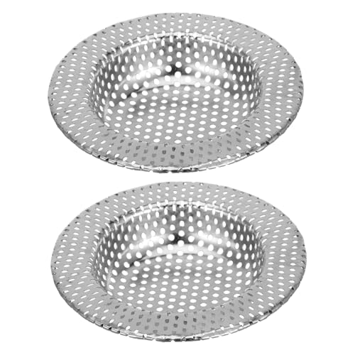 SOPOTUTU 2 Stück Abflusssieb Grobmaschiger Wasserfilter für Spülbecken und Badezimmer Effektiver Haarfänger und Schmutzschutz Rostfrei und Leicht zu Reinigen SOPOTUTU 2 Stück Abflusssieb Grobmaschiger Wasserfilter für Spülbecken und Badezimmer Effektiver Haarfänger und Schmutzschutz Rostfrei und Leicht zu Reinigen von SOPOTUTU