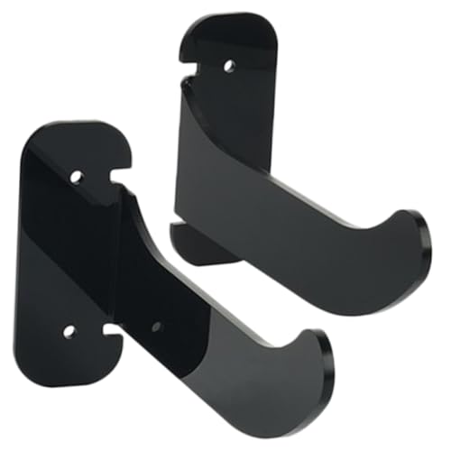 SOPOTUTU 2 Stück Acryl Wandhalterung für Yogamatten Stabiles Wasserfestes Yoga Mat Regal zur Platzsparenden Aufbewahrung Langlebiger Yogamattenhalter für Fitnessstudio und Zuhause von SOPOTUTU