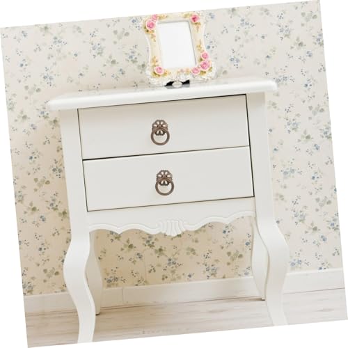 SOPOTUTU 2 Stück Antike Möbelgriffe Chinesischer Stil Türgriff Schrankgriff Vintage Schubladengriff für Kommode Kleiderschrank Schuhschrank Zubehör von SOPOTUTU