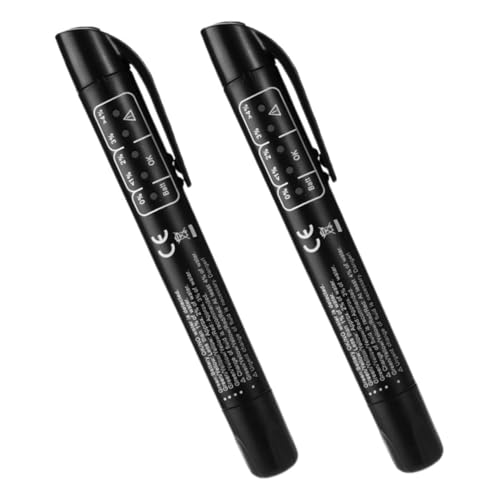 SOPOTUTU 2 Stück Bremsflüssigkeitstester Hochpräzisem Sensor Tragbarer Bremsölprüfer für Auto Schnelles Visuelles Prüfen der Dot Bremsflüssigkeit Leichtes und Vielseitiges Werkzeug für SOPOTUTU 2 Stück Bremsflüssigkeitstester Hochpräzisem Sensor Tragbarer Bremsölprüfer für Auto Schnelles Visuelles Prüfen der Dot Bremsflüssigkeit Leichtes und Vielseitiges Werkzeug für von SOPOTUTU