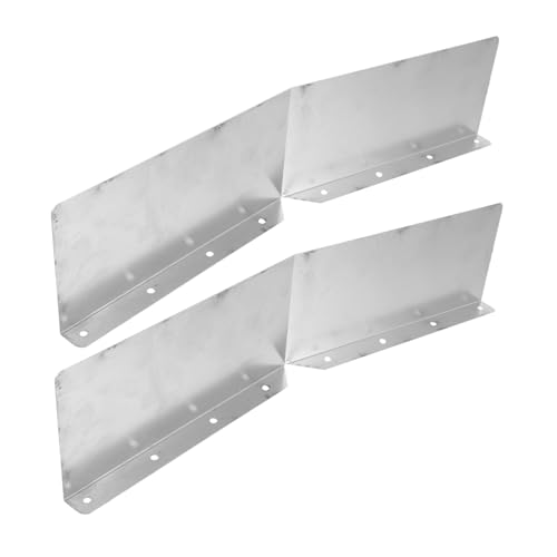 SOPOTUTU 2 Stück Dachrinne Regenabweiser Dachrinnenschutz aus Robustem Eisen für Hausecken Spritzschutz gegen Schmutz und Wasserstau Installieren Schutz vor Wasserschäden bei Starkem Regen SOPOTUTU 2 Stück Dachrinne Regenabweiser Dachrinnenschutz aus Robustem Eisen für Hausecken Spritzschutz gegen Schmutz und Wasserstau Installieren Schutz vor Wasserschäden bei Starkem Regen von SOPOTUTU