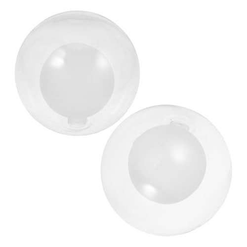SOPOTUTU 2 Stück Doppelschichtiger Transparenter Glaskugel Lampenschirm Ersatz Deckenleuchte Lampenabdeckung für Wohnzimmer Esszimmer Schlafzimmer Zeitloses Design Vielseitig Einsetzbar SOPOTUTU 2 Stück Doppelschichtiger Transparenter Glaskugel Lampenschirm Ersatz Deckenleuchte Lampenabdeckung für Wohnzimmer Esszimmer Schlafzimmer Zeitloses Design Vielseitig Einsetzbar von SOPOTUTU