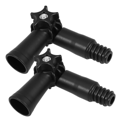 SOPOTUTU 2 Stück Drehbarer Winkeladapter aus Robustem Kunststoff Verstellbarer Winkelgelenk Adapter für Amerikanische Gewindeverlängerungsstangen Geeignet für Besen Mopp Staubwedel und SOPOTUTU 2 Stück Drehbarer Winkeladapter aus Robustem Kunststoff Verstellbarer Winkelgelenk Adapter für Amerikanische Gewindeverlängerungsstangen Geeignet für Besen Mopp Staubwedel und von SOPOTUTU