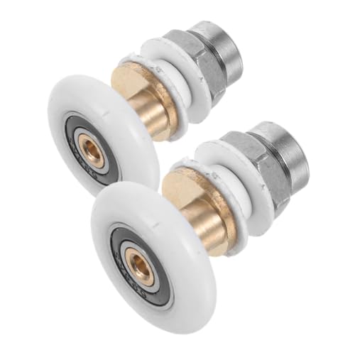 SOPOTUTU 2 Stück Duschkabinen Türrollen Robustes Material Langlebige Badezimmertür Laufräder Ersatzteile für Glas schiebetüren Einfache Montage SOPOTUTU 2 Stück Duschkabinen Türrollen Robustes Material Langlebige Badezimmertür Laufräder Ersatzteile für Glas schiebetüren Einfache Montage von SOPOTUTU