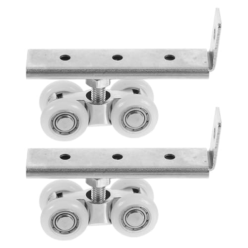 SOPOTUTU 2 Stück Edelstahl Schiebetürrolle mit Dämpfung Leise Laufrollen für Holz Glas Küchen Kleiderschranktüren Einfache Montage Langlebig Robust SOPOTUTU 2 Stück Edelstahl Schiebetürrolle mit Dämpfung Leise Laufrollen für Holz Glas Küchen Kleiderschranktüren Einfache Montage Langlebig Robust von SOPOTUTU