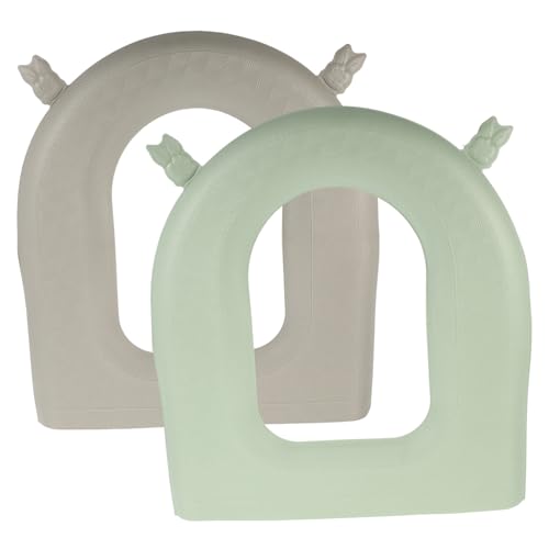 SOPOTUTU 2 Stück Eva Selbstklebende Toilettenauflage Waschbar Weiche Wc Sitzkissen für Erwachsene und Wiederverwendbar rutschfest Komfortabler Toilettenschutz und Grün SOPOTUTU 2 Stück Eva Selbstklebende Toilettenauflage Waschbar Weiche Wc Sitzkissen für Erwachsene und Wiederverwendbar rutschfest Komfortabler Toilettenschutz und Grün von SOPOTUTU