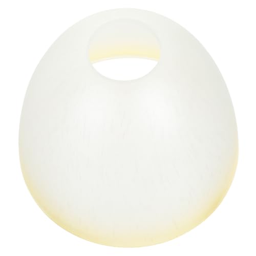 SOPOTUTU 2 Stück Glas Lampenschirm Dekorative Lampenabdeckung für Kronleuchter Wand Pendelleuchte Einfache Glaslampenhaube mit Hoher Lichtdurchlässigkeit und Augenschonendem Design von SOPOTUTU