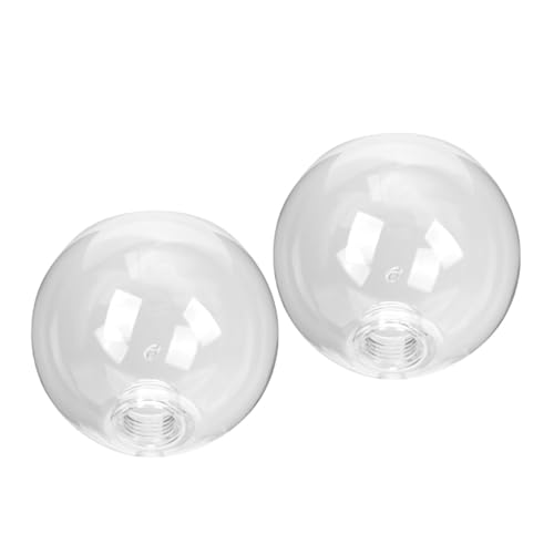 SOPOTUTU 2 Stück Glas Lampenschirm Ømm Schraubfassung Ersatz Lampenabdeckung für Pendelleuchte Innen Elegant Leicht zu Installieren Wohnzimmer Schlafzimmer Flur SOPOTUTU 2 Stück Glas Lampenschirm Ømm Schraubfassung Ersatz Lampenabdeckung für Pendelleuchte Innen Elegant Leicht zu Installieren Wohnzimmer Schlafzimmer Flur von SOPOTUTU
