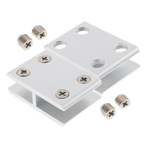 SOPOTUTU 2 Stück Glasklemme Winkel Glasregalhalter für Glasplatten Balustraden Treppen Geländer Möbelklammern mit Rutschfestem Gummipuffer Rostfrei und Langlebig SOPOTUTU 2 Stück Glasklemme Winkel Glasregalhalter für Glasplatten Balustraden Treppen Geländer Möbelklammern mit Rutschfestem Gummipuffer Rostfrei und Langlebig von SOPOTUTU