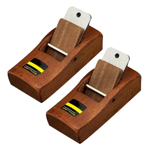 SOPOTUTU 2 Stück Handhobel Holz Hand Planer Scharf Langlebig Kompakt Holzplatte Gipskarton DIY Holzbearbeitung Werkzeug für Anfänger von SOPOTUTU