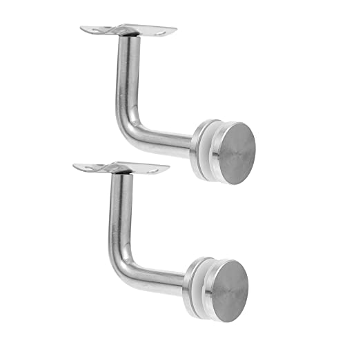 SOPOTUTU 2 Stück Handlaufhalter Wandmontage Geländerstütze Rostfrei Robust für Treppen Holz und Einfache Installation Langlebig und Elegant SOPOTUTU 2 Stück Handlaufhalter Wandmontage Geländerstütze Rostfrei Robust für Treppen Holz und Einfache Installation Langlebig und Elegant von SOPOTUTU