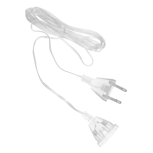 SOPOTUTU 2 Stück LED Lichterkette Verlängerungskabel LED Lichtschlauch Verlängerungskabel mit Eu Stecker Kupferkabel Wetterfest für Innen und Außen Festliche Dekoration von SOPOTUTU