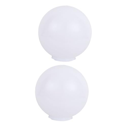 SOPOTUTU 2 Stück Lampenschirm Kugelform Outdoor Wandlampe Ersatz Lampenabdeckung Gartendekor Warmes Licht Diffusor SOPOTUTU 2 Stück Lampenschirm Kugelform Outdoor Wandlampe Ersatz Lampenabdeckung Gartendekor Warmes Licht Diffusor von SOPOTUTU