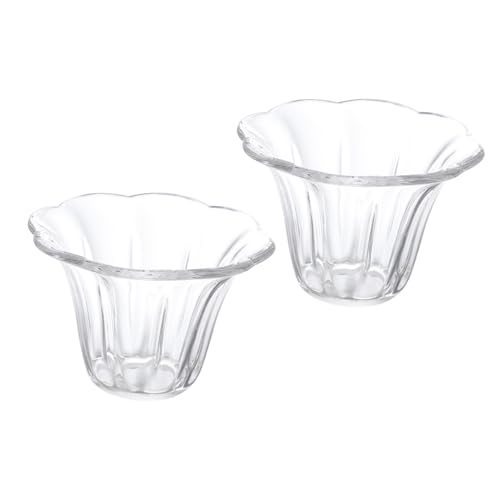 SOPOTUTU 2 Stück Lampenschirm Transparent Praktischer Lampenschirm Abdeckung für Tischlampe Deckenleuchte Wandleuchte Wohnraumdekoration von SOPOTUTU