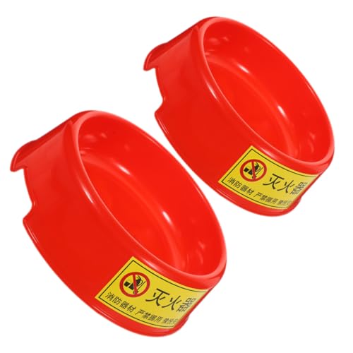 SOPOTUTU 2 Stück Leuchtende Feuerlöscherhalterung Kunststoffbasis für Feuerlöscher Stabile Halterung Sichere Aufbewahrung für Zuhause und Gewerbe von SOPOTUTU