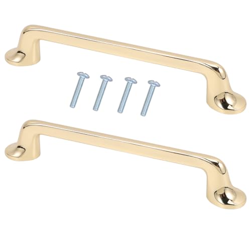 SOPOTUTU 2 Stück Möbelgriffe aus Stabilem Metall Lochabstand Gebürstete Oberfläche Langlebig und Vielseitig für Küchenschränke und Schranktüren Einfache Montage von SOPOTUTU