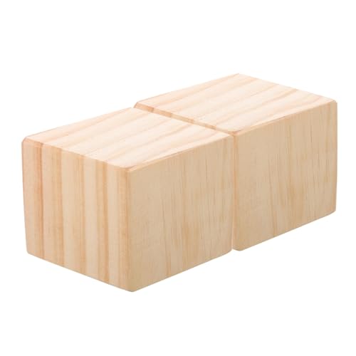 SOPOTUTU 2 Stück Möbelheber Massivem Holz für Bett Sofa Tisch Stuhl Stabile Möbelerhöhung für Stauraum Tragfähige Holzblöcke zur Erhöhung Schwerer Möbel SOPOTUTU 2 Stück Möbelheber Massivem Holz für Bett Sofa Tisch Stuhl Stabile Möbelerhöhung für Stauraum Tragfähige Holzblöcke zur Erhöhung Schwerer Möbel von SOPOTUTU
