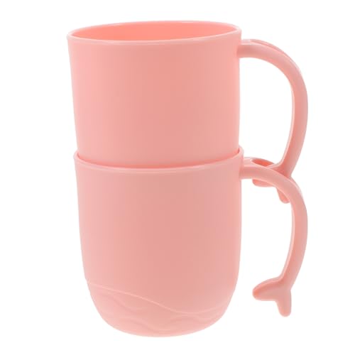 SOPOTUTU 2 Stück Mundspülbecher mit Delfinschwanzgriff Wiederverwendbare Zahnbürstenbecher aus Robustem Praktischer Badezimmerbecher für Bpa Frei Komfortabel und Bruchsicher SOPOTUTU 2 Stück Mundspülbecher mit Delfinschwanzgriff Wiederverwendbare Zahnbürstenbecher aus Robustem Praktischer Badezimmerbecher für Bpa Frei Komfortabel und Bruchsicher von SOPOTUTU