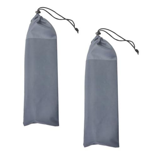 SOPOTUTU 2 Stück Oxford Gewebe Zelt Nägel Aufbewahrungstasche Leicht Robust Praktische Outdoor Tasche für Zeltnägel und Kleines Campingzubehör Winddicht Kompakt von SOPOTUTU