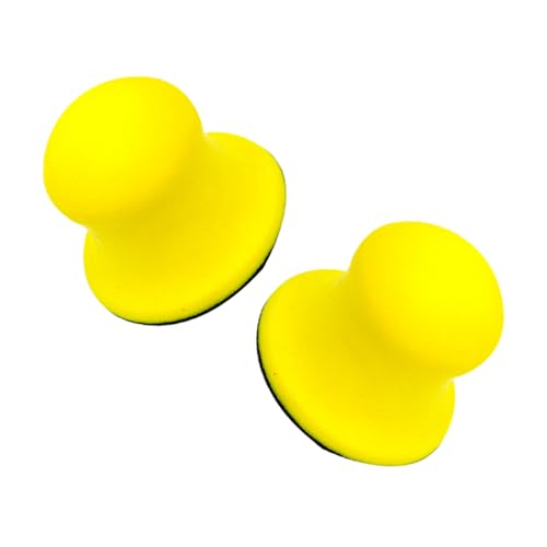 SOPOTUTU 2 Stück PU Schleifpad Handgriff Schleifscheibe Polierblock Gelb für Holz Polieren Auto Wartung Staubfreie Oberfläche Langlebig SOPOTUTU 2 Stück PU Schleifpad Handgriff Schleifscheibe Polierblock Gelb für Holz Polieren Auto Wartung Staubfreie Oberfläche Langlebig von SOPOTUTU