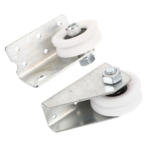 SOPOTUTU 2 Stück Schiebetürrollen für Möbel Kohlenstoffstahl Pulley Track mit Hoher Tragfähigkeit für Glas Aluminiumtüren Geräuscharm und Reibungsarm Geeignet für Schränke und Vitrinen SOPOTUTU 2 Stück Schiebetürrollen für Möbel Kohlenstoffstahl Pulley Track mit Hoher Tragfähigkeit für Glas Aluminiumtüren Geräuscharm und Reibungsarm Geeignet für Schränke und Vitrinen von SOPOTUTU