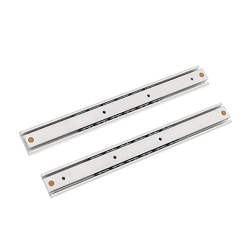 SOPOTUTU 2 Stück Schubladenschienen Miniatur Vollauszug für Möbel Leise und Sanfte Öffnung Geeignet für Schränke und Hochwertige Aluminiumlegierung SOPOTUTU 2 Stück Schubladenschienen Miniatur Vollauszug für Möbel Leise und Sanfte Öffnung Geeignet für Schränke und Hochwertige Aluminiumlegierung von SOPOTUTU