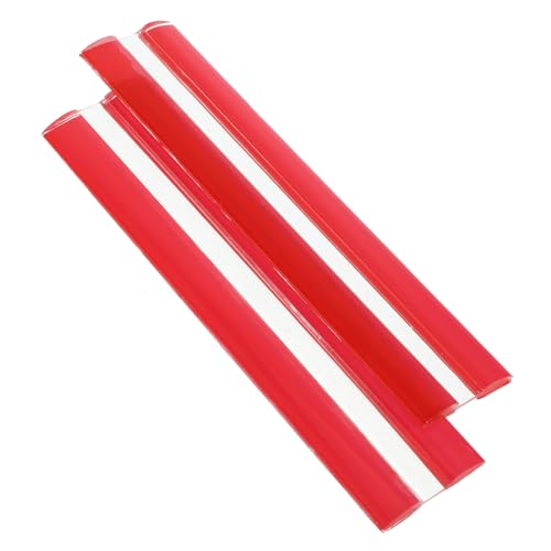 SOPOTUTU 2 Stück Selbstklebende Acrylscharnier Robustes Doppelseitiges Klebeband Transparentes Türscharnier für Holz und Kühlschranktüren Vielseitig Einsetzbar Einfache Montage Langlebig von SOPOTUTU