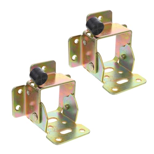 SOPOTUTU 2 Stück Self locking Klappscharnier Möbelbeschlag Faltbare Stützhalterung Stabile Metallkonstruktion für Tischbeine und Werkbänke Platzsparend und Langlebig von SOPOTUTU