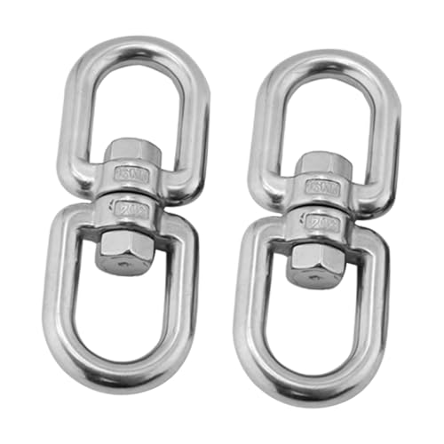 SOPOTUTU 2 Stück Teiliges Edelstahl Hängekorb Drehwirbel Stahl Haken für Pflanzen Windspiele Vogelhäuser Gartenaufhängung Verdrehfrei Langlebig SOPOTUTU 2 Stück Teiliges Edelstahl Hängekorb Drehwirbel Stahl Haken für Pflanzen Windspiele Vogelhäuser Gartenaufhängung Verdrehfrei Langlebig von SOPOTUTU