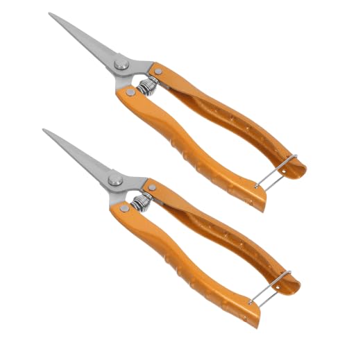 SOPOTUTU 2 Stück Teiliges Gartenscheren aus Rostfreiem Stahl Professionelle Obst und Pflanzenschere mit Scharfen Gehärteten Klingen Ergonomisch Langlebig für Präzises Beschneiden von und SOPOTUTU 2 Stück Teiliges Gartenscheren aus Rostfreiem Stahl Professionelle Obst und Pflanzenschere mit Scharfen Gehärteten Klingen Ergonomisch Langlebig für Präzises Beschneiden von und von SOPOTUTU