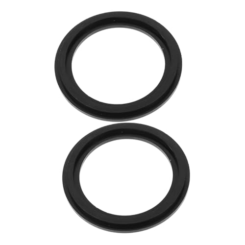 SOPOTUTU 2 Stück Teiliges Gummidichtungsset Pool Ersatzteil Langlebige Gummiunterlegscheiben mit Anti Rutsch Oberfläche Kompatibel für Intex Pool Plunger Dichtung und von SOPOTUTU